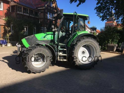 Deutz-Fahr Agrotron K 120 scheda tecnica 