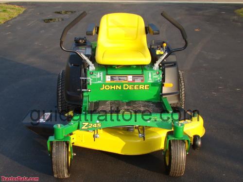 John Deere Z245 scheda tecnica e recensioni