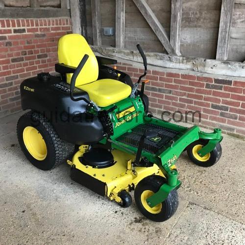 John Deere Z645 scheda tecnica 