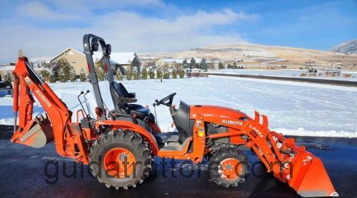 Kubota B2601 scheda tecnica 