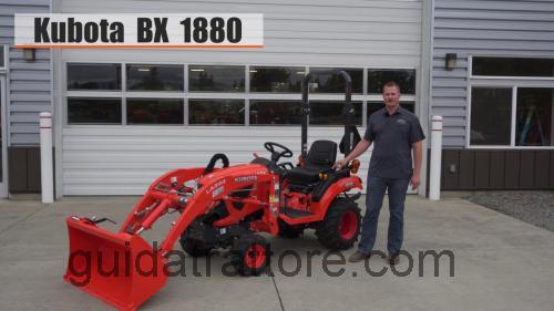 Kubota BX1880 recensioni e scheda tecnica