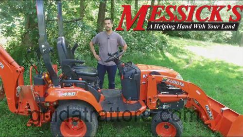 Kubota BX25 recensioni e scheda tecnica